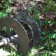 Some equipment from the head frame of the gold Mine on Little American Island