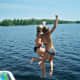 I call this "Jump in the Lake" courtesy Elisa Winterland