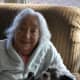 Mom and Gizmo - this is where Gizmo prefers to stay during the day.
