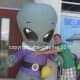 We should have asked where to purchase this inflatable alien--Ricky fell in love with it.