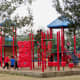Children's Playground in Archbishop Joseph A. Fiorenza Park
