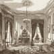 Engraving of a Victorian Parlour, 1854