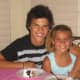 Taylor with his little sister