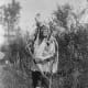 Long Time Dog of the Hidatsa Nation in 1908. Photographed by Edward Curtis.