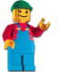 Lego Minifigure Sculpture (3723) Released 2000. 1,850 pieces!