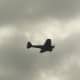 The He 111 performing at Frederick, MD.