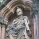 Statue of William the Conquerer who became William I of England.