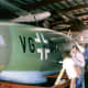 The Do 335 at the Paul E. Garber Facility, Silver Hill, MD, April 1998.