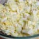 Bowl of Egg Salad for dipping vegetable or crackers