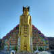 108 feet tall Statue of Jain Lord Adinath in Palitana, Bhavnagar Gujatrat