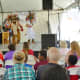 Stage entertainment with the Houston Aztec Dance & Drum