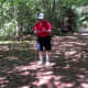 Using a cell phone on the Wireless Wilderness Tour