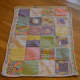 Completed pastel baby afghan