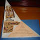 Pyramid mini-booklet opened once