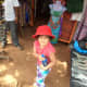 My daughter Shronika Soni, posing at the Baga Beach Market
