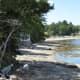 Shore next to the Lobster Shack