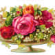 Victorian flower arrangement clip art
