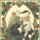 Santa with Christmas holly
