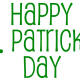 Happy St. Patrick's Day clip art 