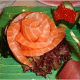 Sashimi rose (http://en.wikipedia.org/wiki/Sashimi)