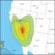 Owens Valley Earthquake Isoseismal Map