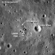 August 2009. Second image of Apollo 11 Landing Site. Previous photo magnified 2x. Arrow points to Neil Armstrong's tracks.