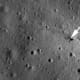 August 2009 LRO image of Apollo 14 lunar lander's legs/platform.