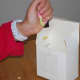 Fill box with confetti