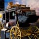 Stagecoach at the Wells Fargo Museum in Phoenix, AZ.