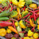 All hot peppers contain capsaicin, which is a  powerful stimulant.