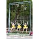 Balan&ccedil;oire aux Ballerines by Louis Canes - Three ballerinas on swings