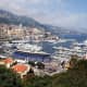The harbour, Port Hercule, at Monaco