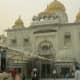 The main Gurudwara (sikh temple) building