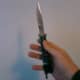 Drop bite handle into palm.