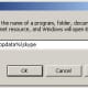 In the field box, type,  %appdata%\skype command, &quot;Windows XP&quot; screenshot