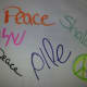 Different ways to write peace.