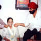 I and my brother, with our mom sharing a lighter moment