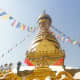 Vajra,the thunderbolt in front of Swayambhunath  