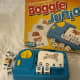 I've had this vintage 1986 Boggle Jr. since the early 90s. I use it a lot because the newer version doesn't have a timer.