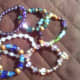Beautiful bracelets can be made on a summer  afternoon