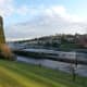 The Locks, from the knolls in the Carl S. English, Jr., Botanical Garden
