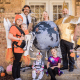 A space-inspired Halloween costume for big families.