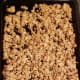 Spread evenly over a cookie sheet. Bake at 350 degrees for 20 minutes or until granola starts turning golden brown.