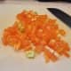 Chop up your bell pepper.