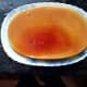 9. Flan on the serving plate, ready to serve
