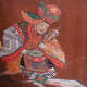 A painted screen in Tamozawa Imperial Villa.