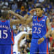 Mario Chalmers and Brandon Rush led KU to the championship in 2008