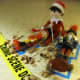 The nutcracker massacre is one of the worst in North Pole history.  The elf looks guilty.
