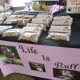 Farmer’s Market at Imperial Sugar Land…one of several dog treat offerings we noted.