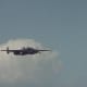 B-25 in flight over Joint Base Andrews.